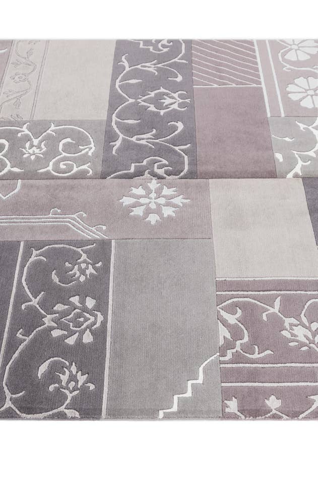 Detail image of 4' 8 x 6' 4 Hand Knotted Darya Wool Rug