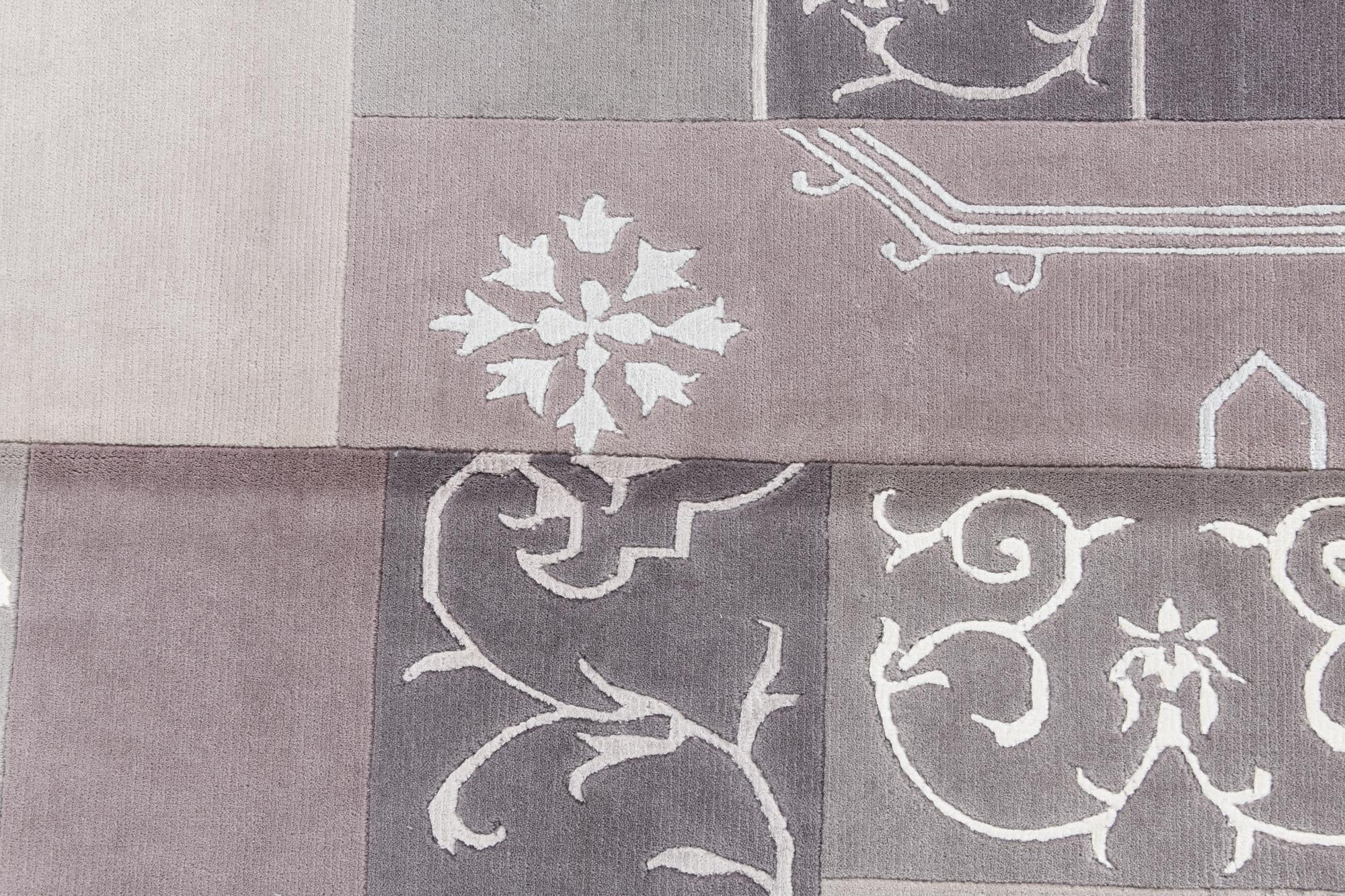4' 8 x 6' 4 Hand Knotted Darya Wool Rug