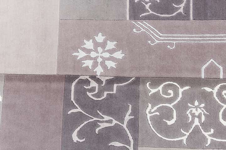 4' 8 x 6' 4 Hand Knotted Darya Wool Rug