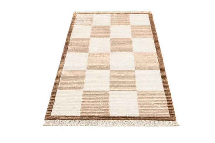 Detail image of 2' 7 x 5' Hand Knotted Darya Wool Rug