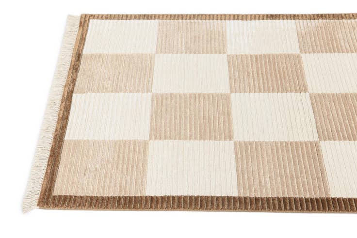 Detail image of 2' 7 x 5' Hand Knotted Darya Wool Rug