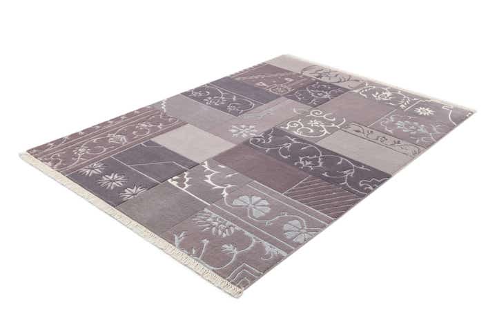 4' 7 x 6' 9 Hand Knotted Darya Wool Rug