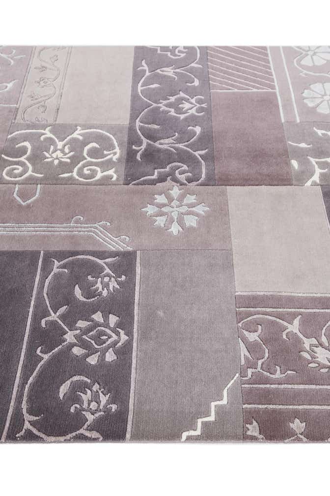 4' 7 x 6' 9 Hand Knotted Darya Wool Rug