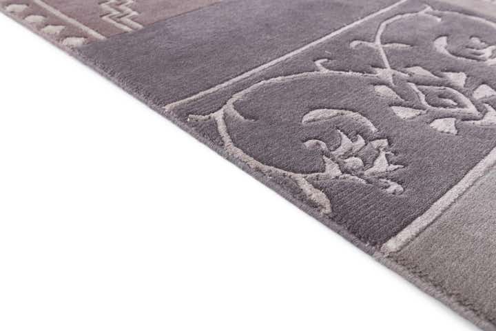 4' 7 x 6' 9 Hand Knotted Darya Wool Rug