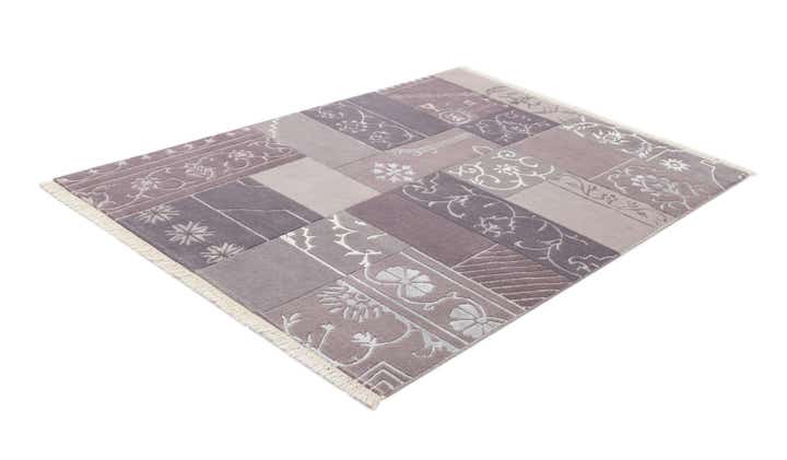 4' 7 x 6' 7 Hand Knotted Darya Wool Rug