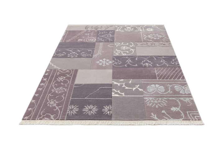 4' 7 x 6' 7 Hand Knotted Darya Wool Rug