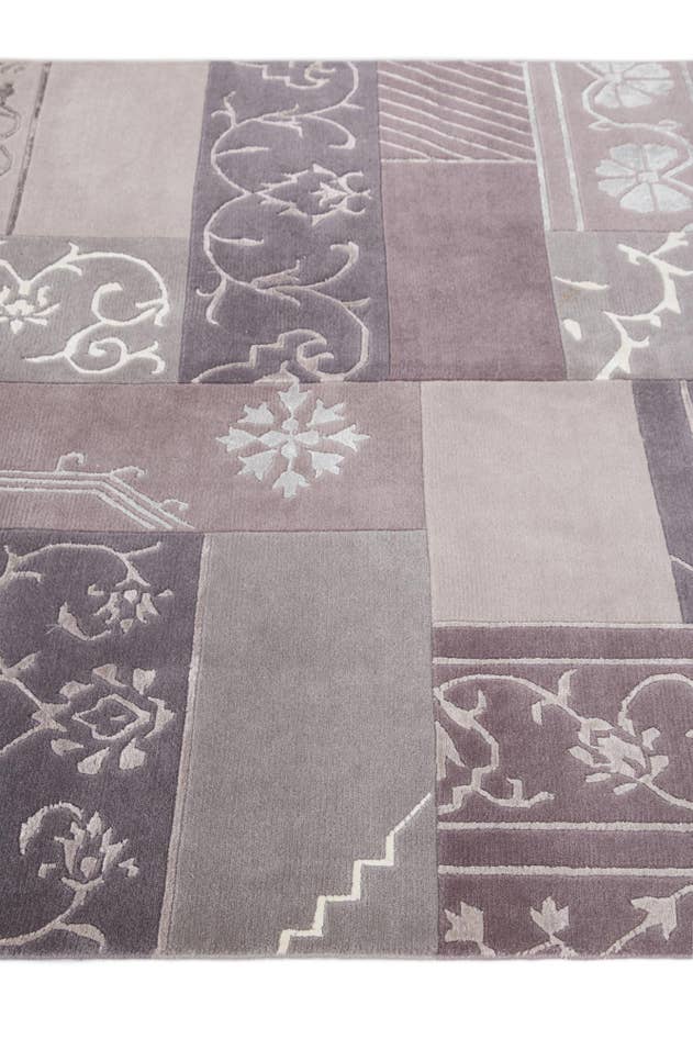 Detail image of 4' 7 x 6' 7 Hand Knotted Darya Wool Rug