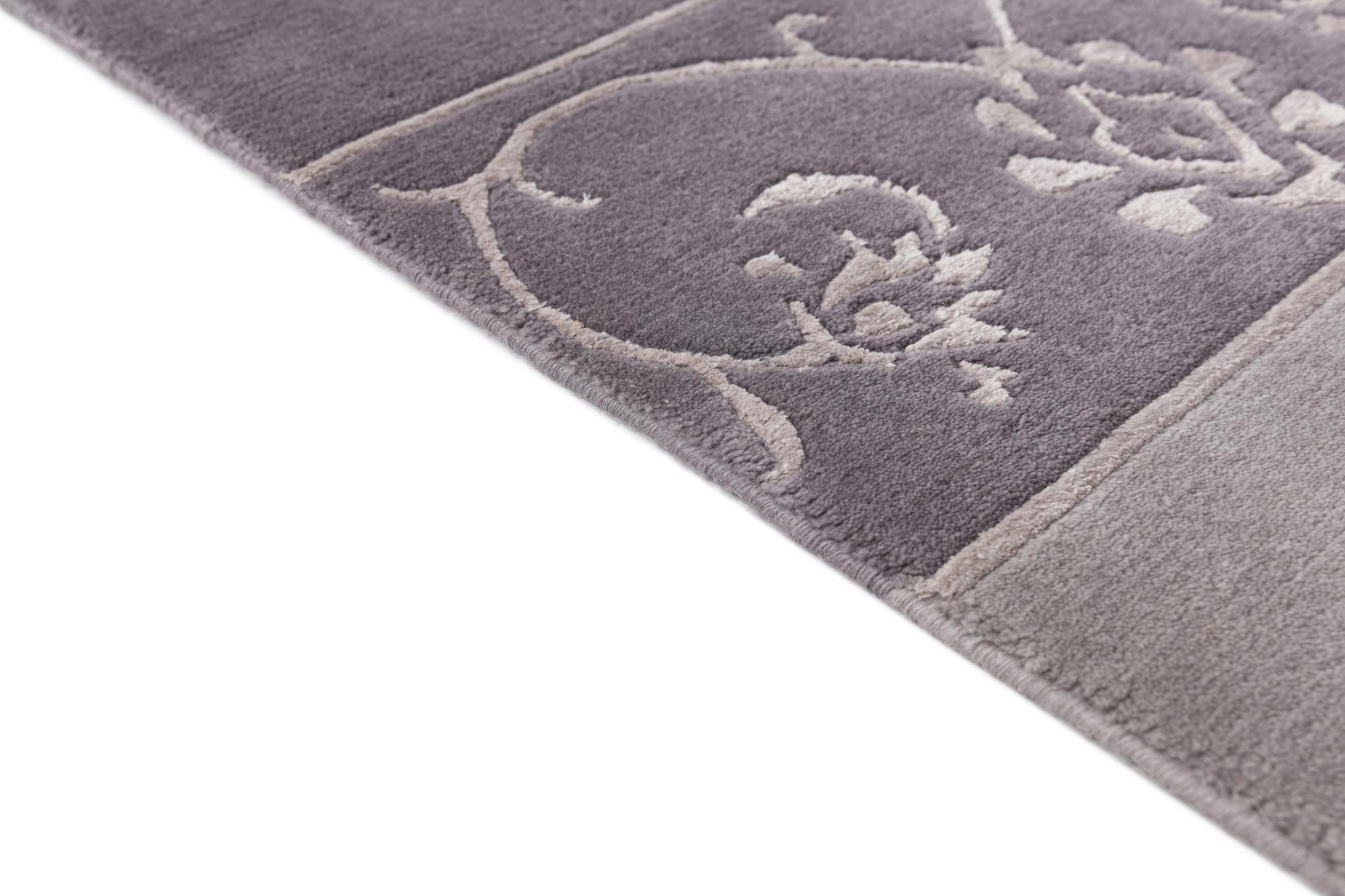 4' 7 x 6' 7 Hand Knotted Darya Wool Rug