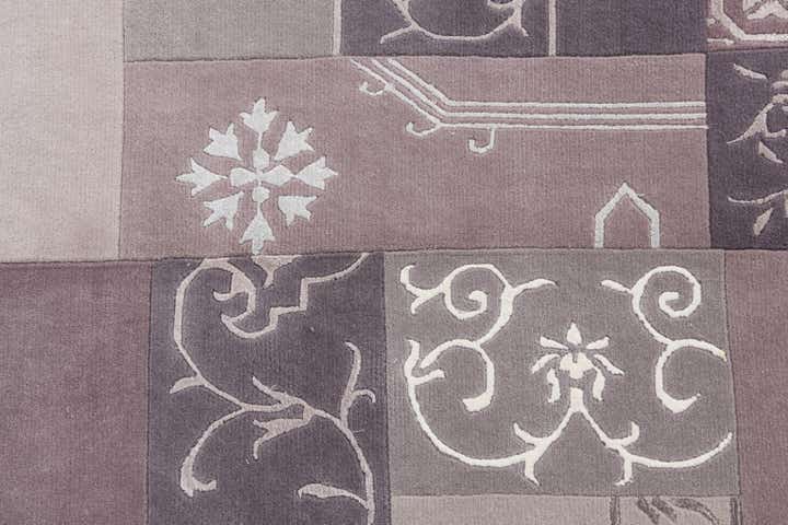 4' 7 x 6' 7 Hand Knotted Darya Wool Rug