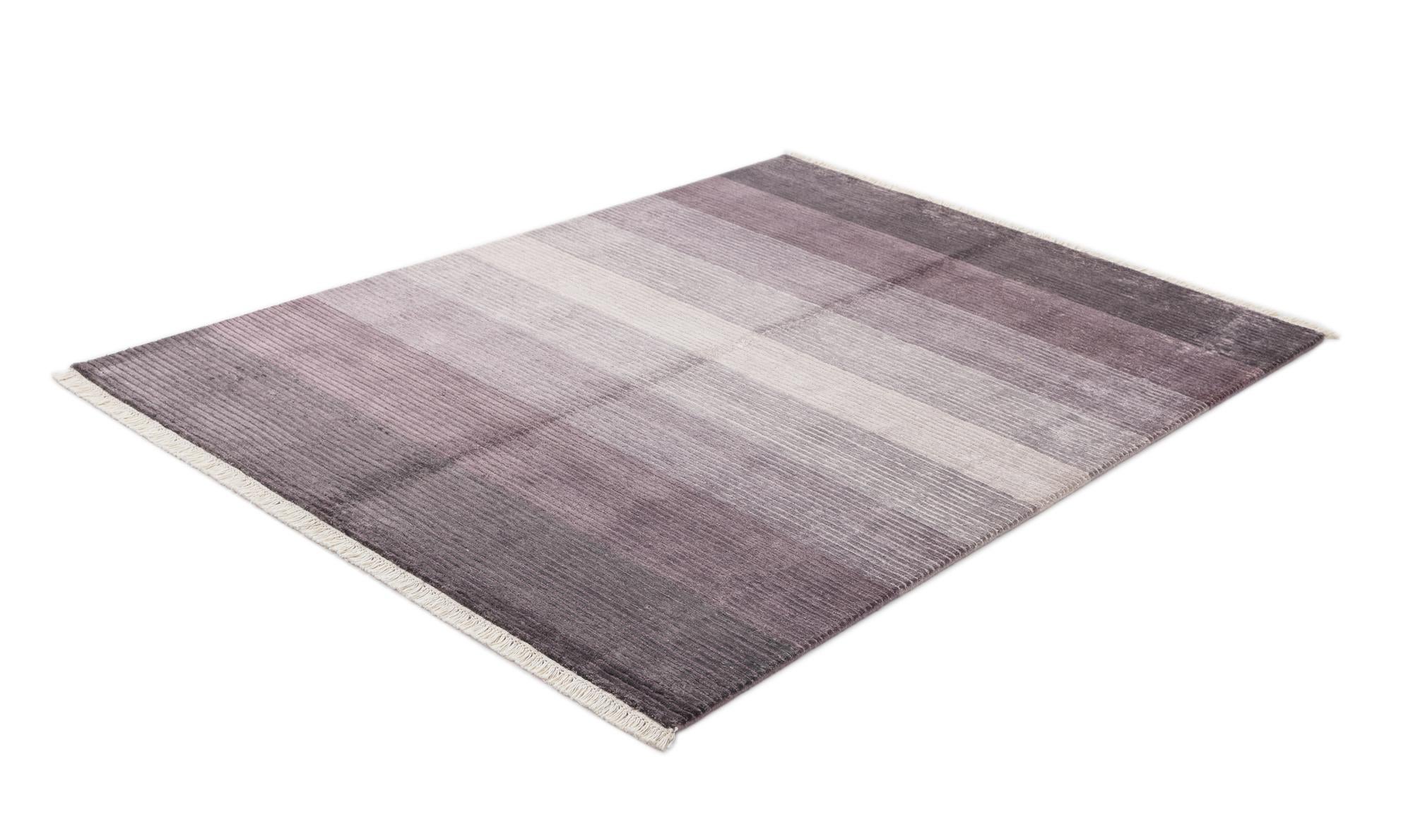 4' 11 x 6' 9 Hand Knotted Darya Wool Rug