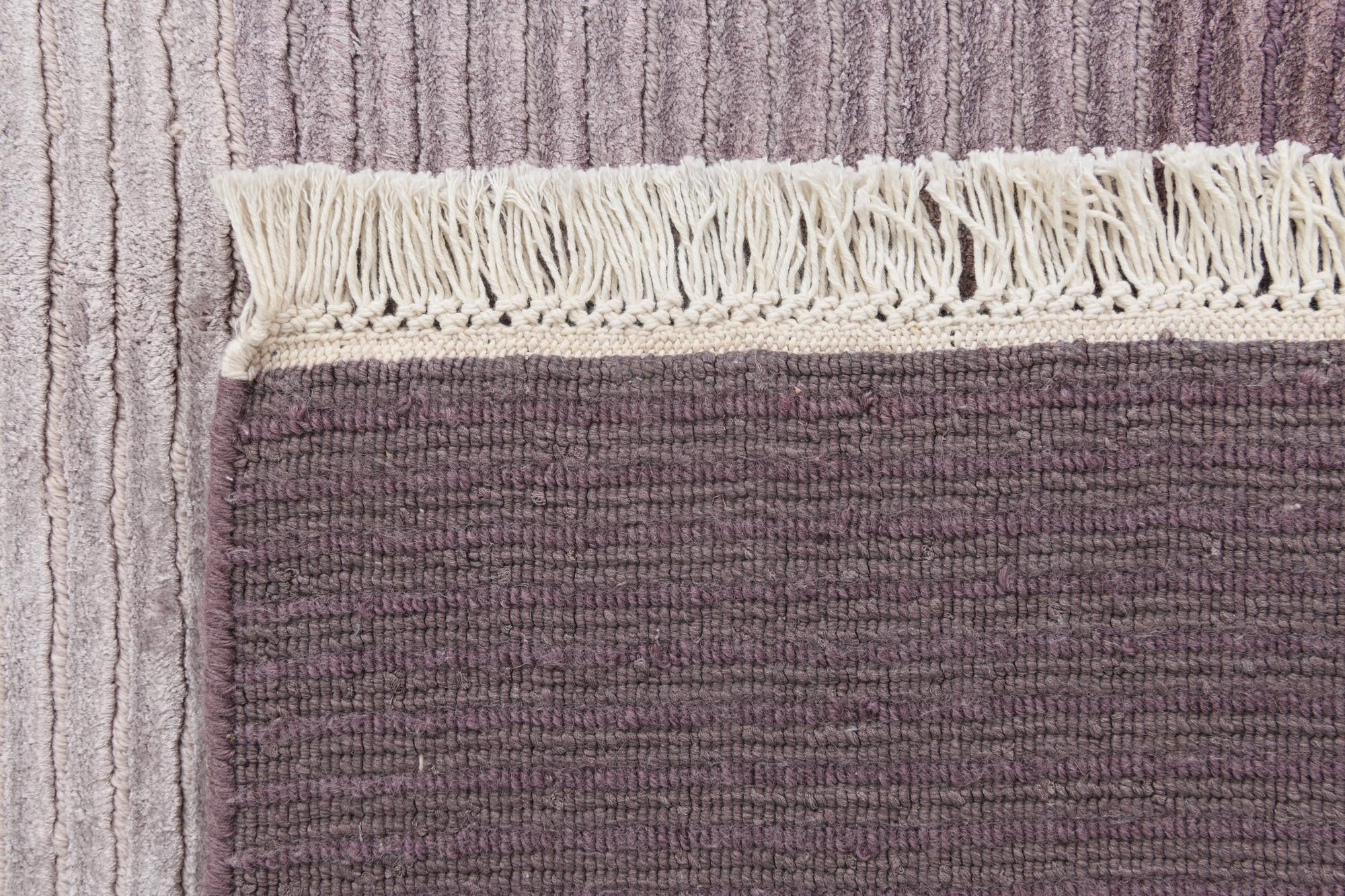 4' 11 x 6' 9 Hand Knotted Darya Wool Rug