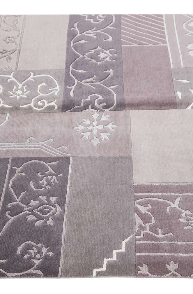 4' 6 x 6' 9 Hand Knotted Darya Wool Rug