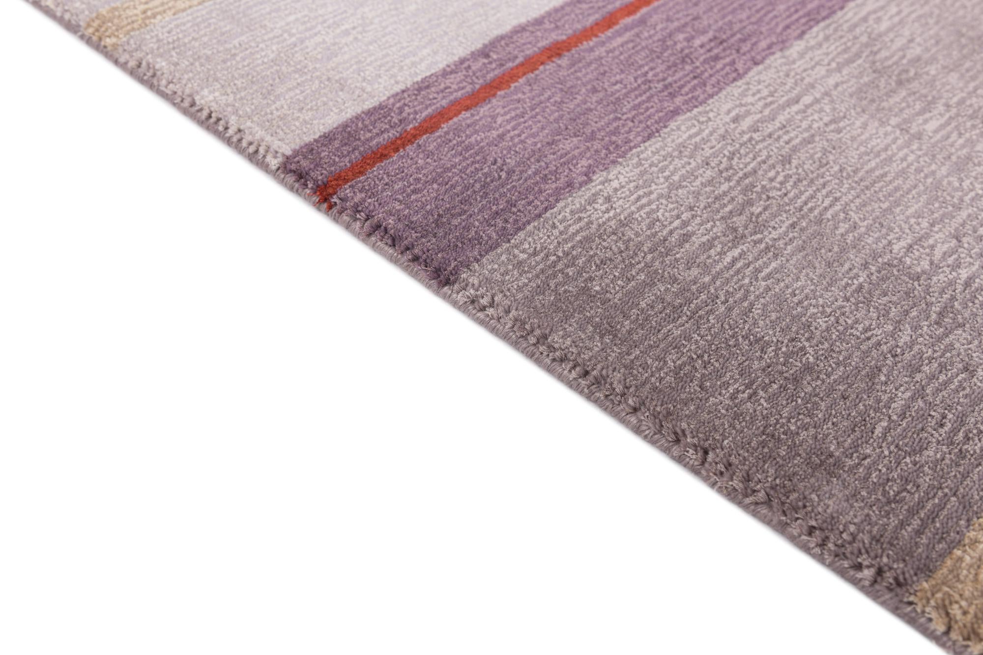 4' 11 x 6' 7 Hand Knotted Darya Wool Rug