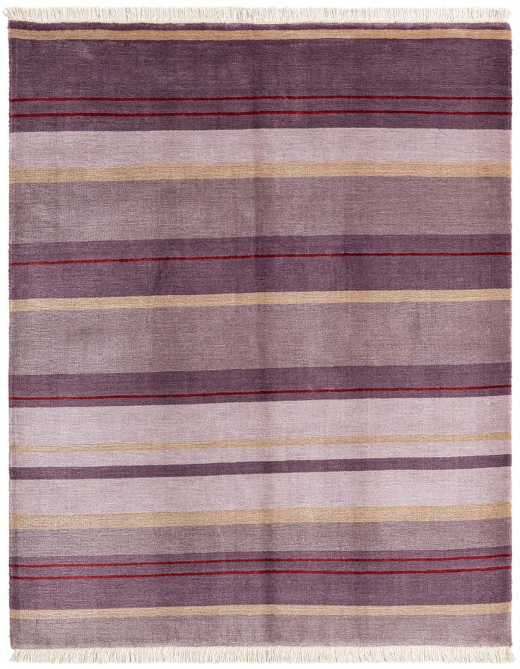 Detail image of 4' 11 x 6' 7 Hand Knotted Darya Wool Rug