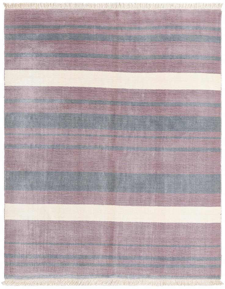 Detail image of 4' 11 x 6' 8 Hand Knotted Darya Wool Rug