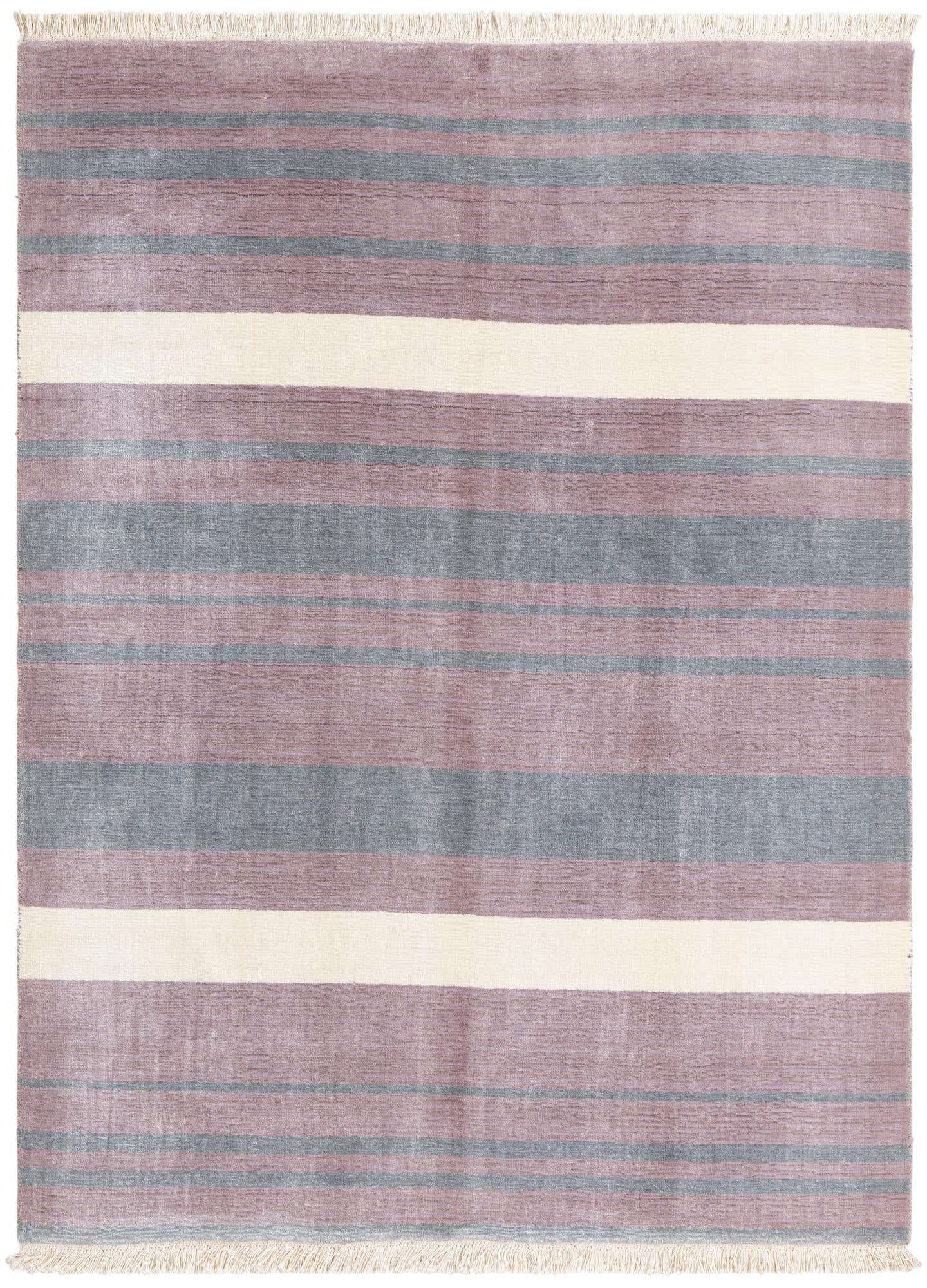 4' 11 x 6' 8 Hand Knotted Darya Wool Rug