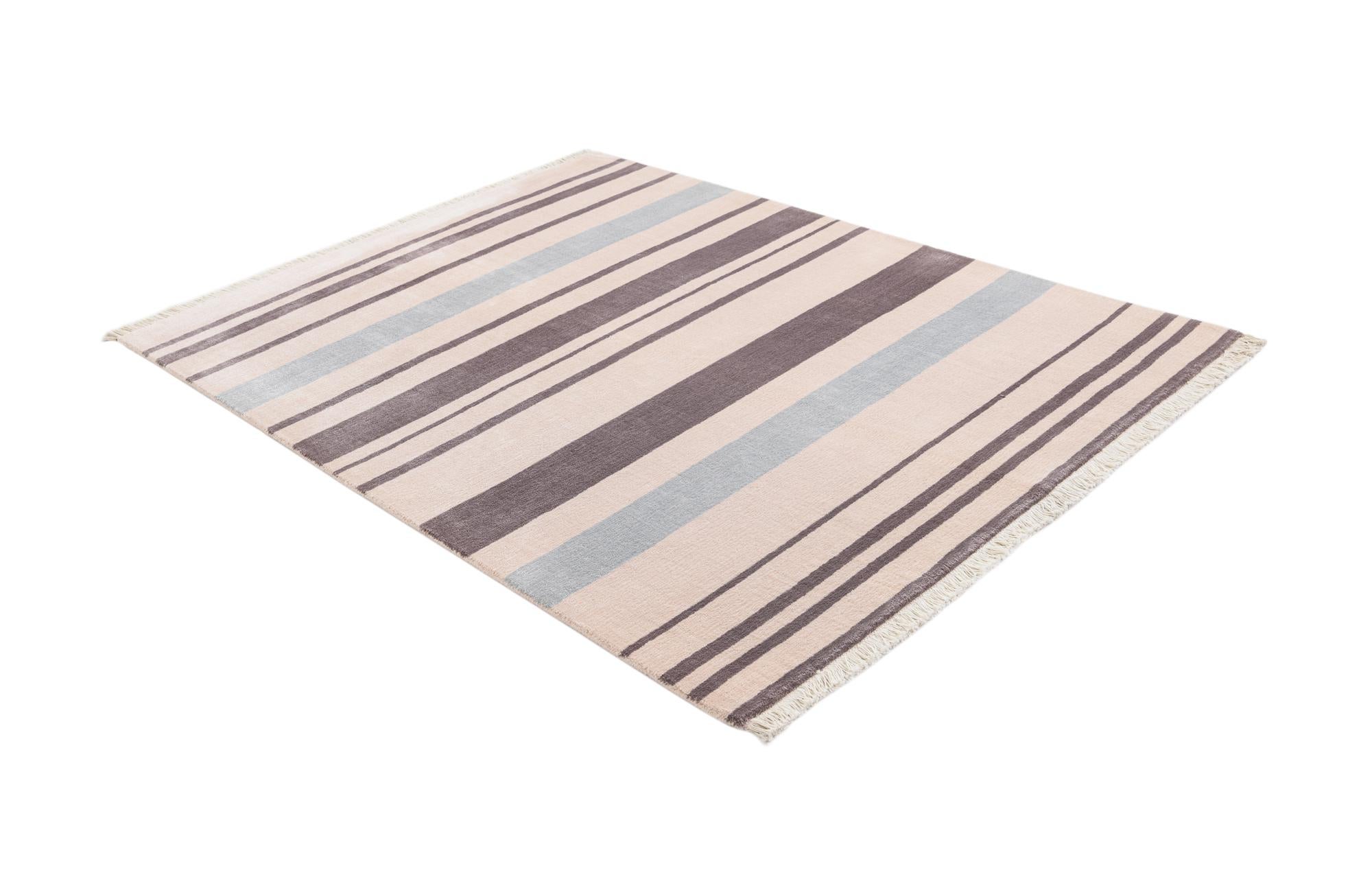 4' 11 x 6' 7 Hand Knotted Darya Wool Rug