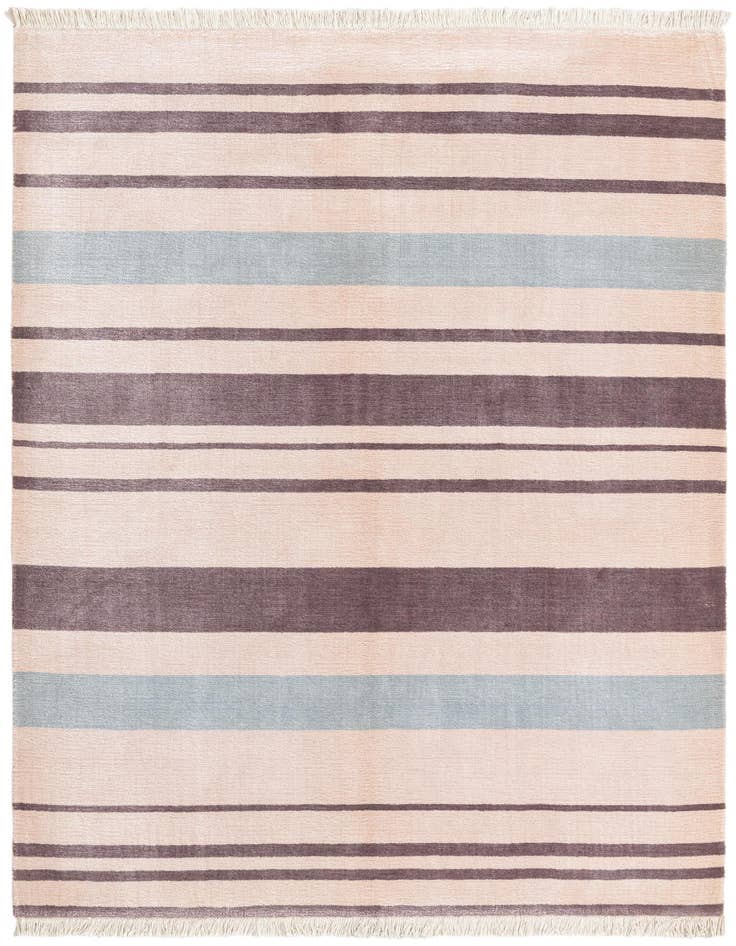 Detail image of 4' 11 x 6' 7 Hand Knotted Darya Wool Rug