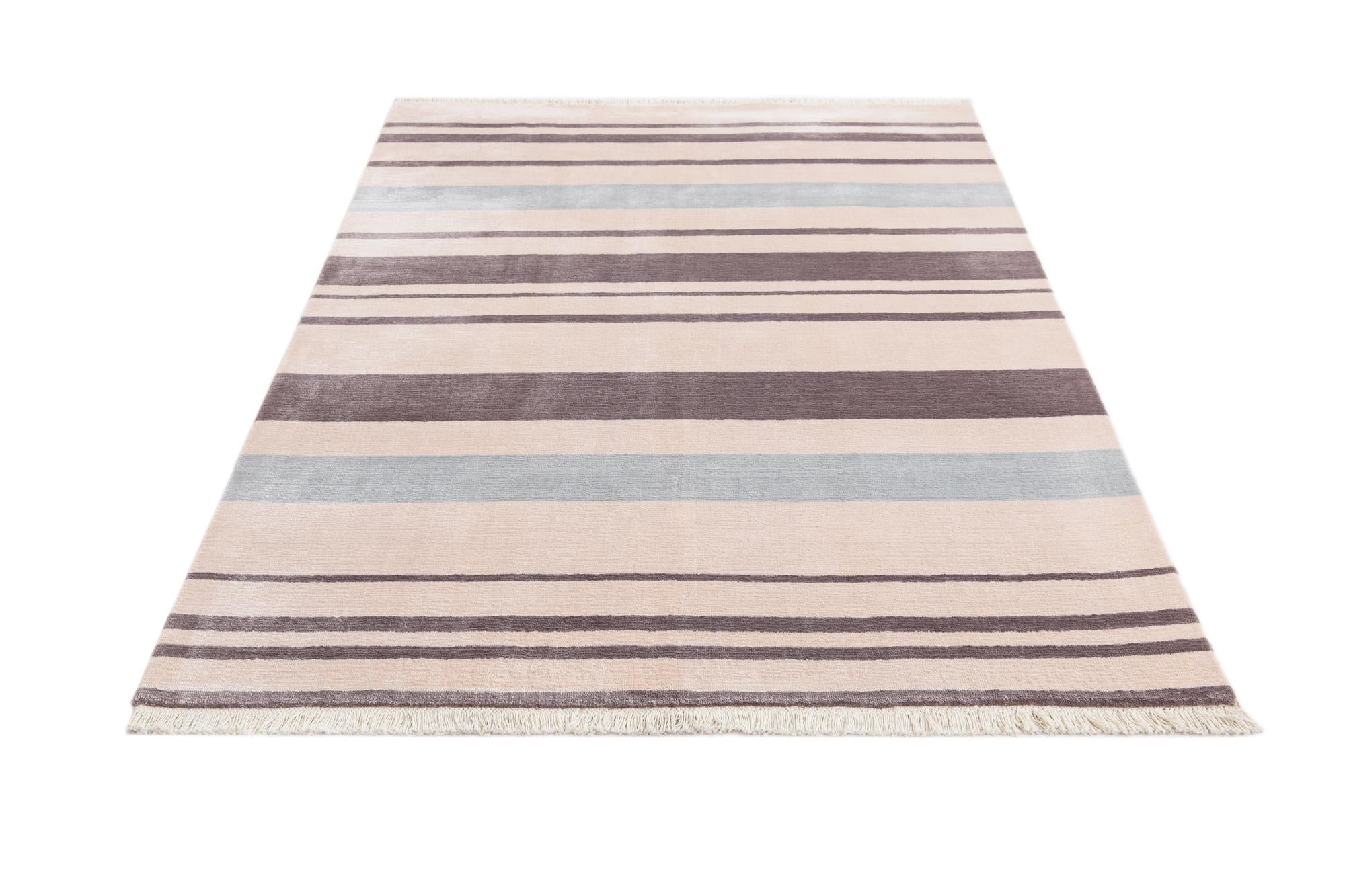 4' 11 x 6' 7 Hand Knotted Darya Wool Rug