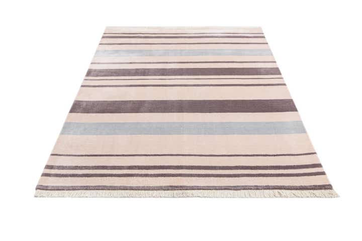 4' 11 x 6' 7 Hand Knotted Darya Wool Rug