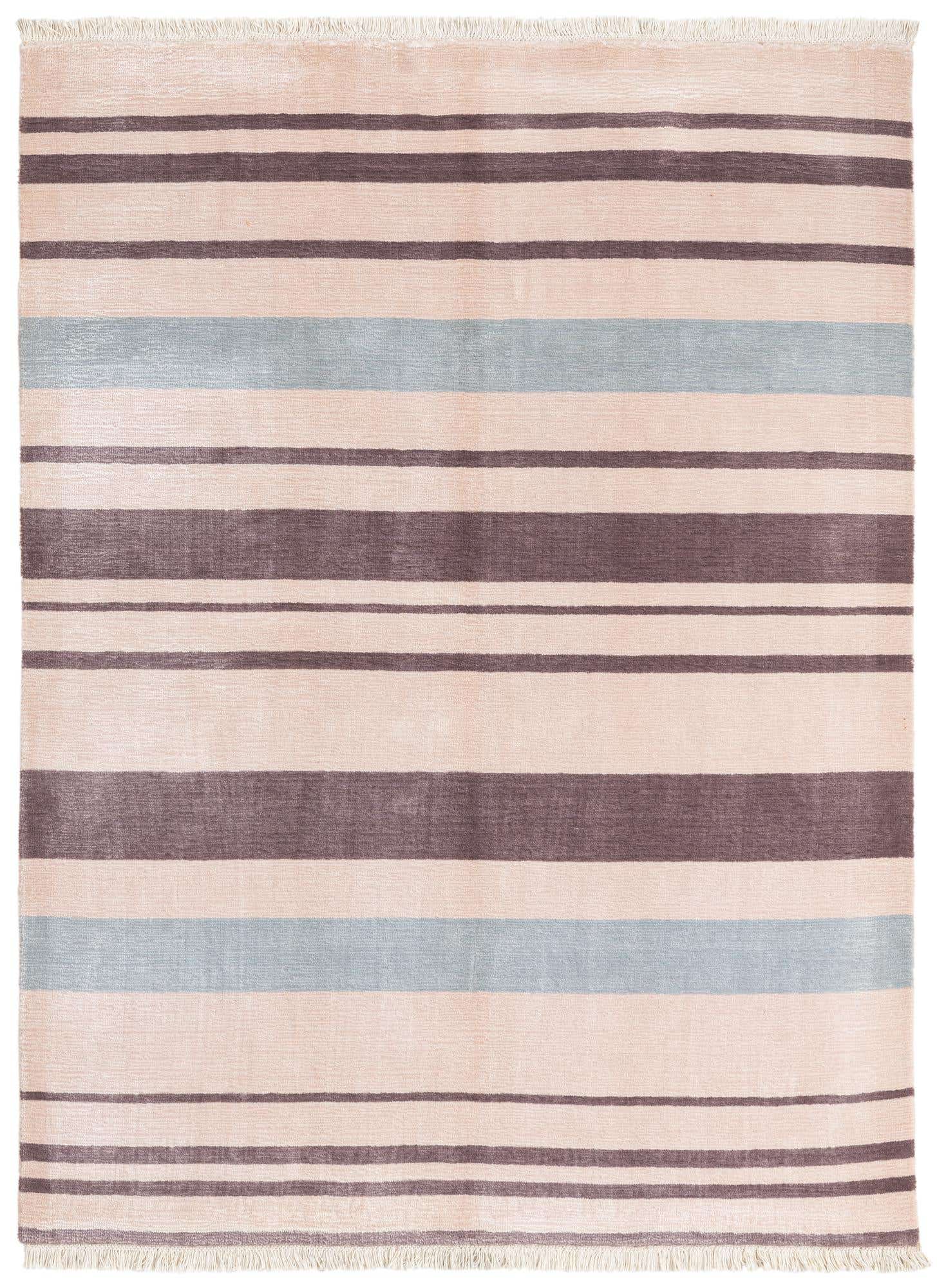 4' 11 x 6' 7 Hand Knotted Darya Wool Rug