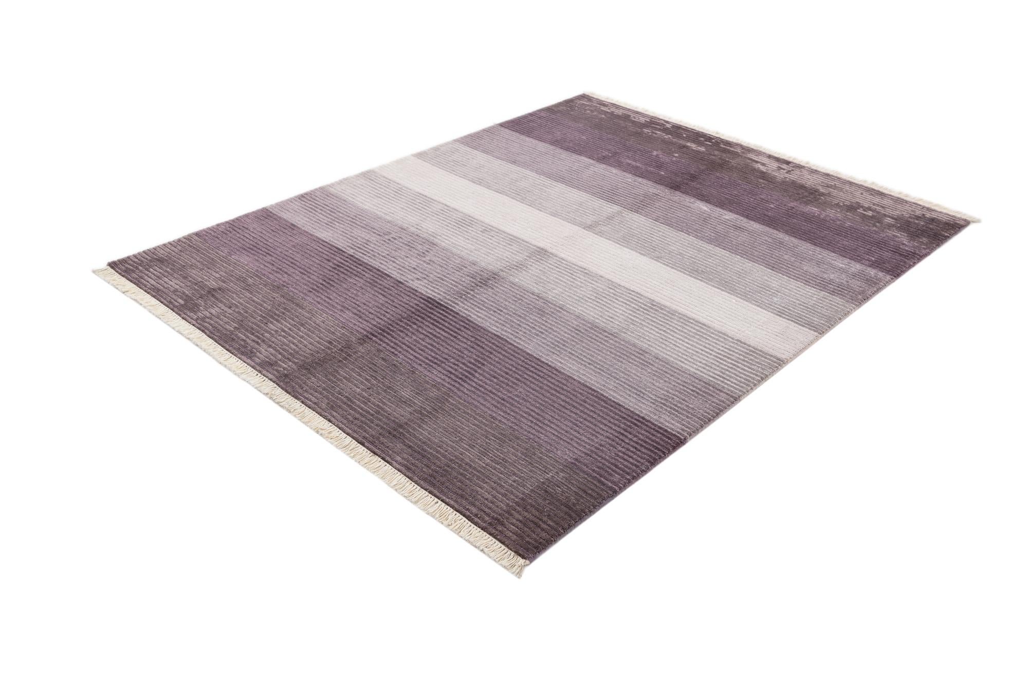 4' 11 x 6' 5 Hand Knotted Darya Wool Rug