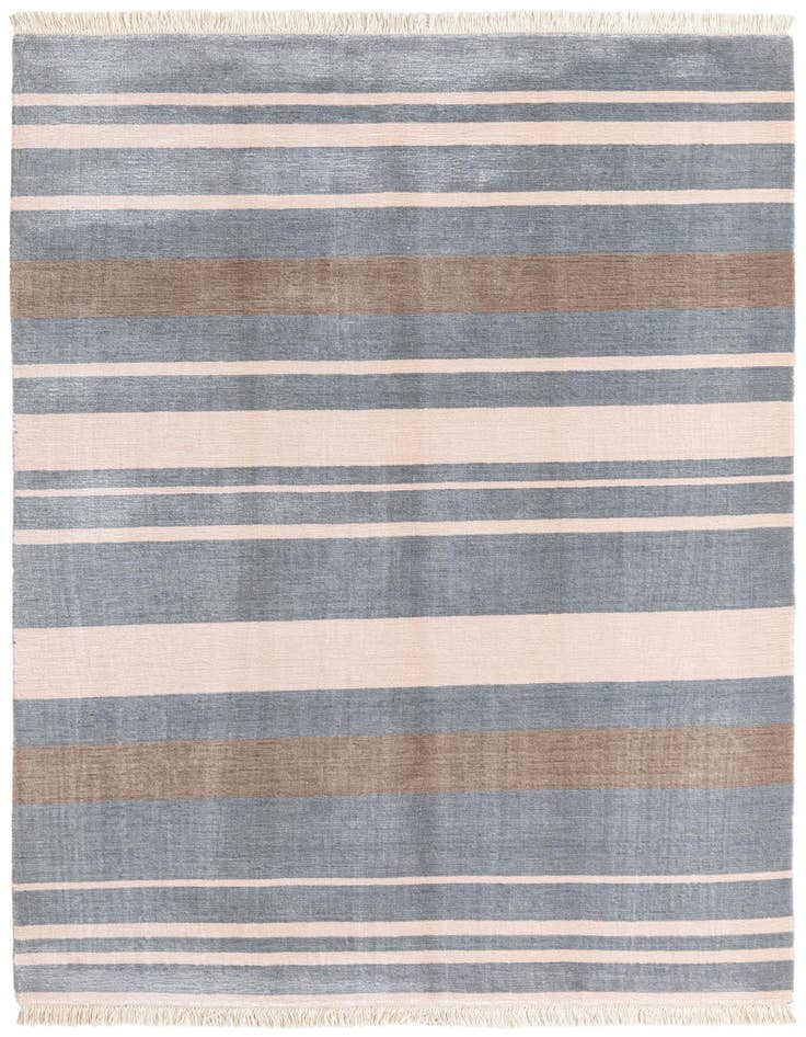 Detail image of 4' 9 x 6' 7 Hand Knotted Darya Wool Rug
