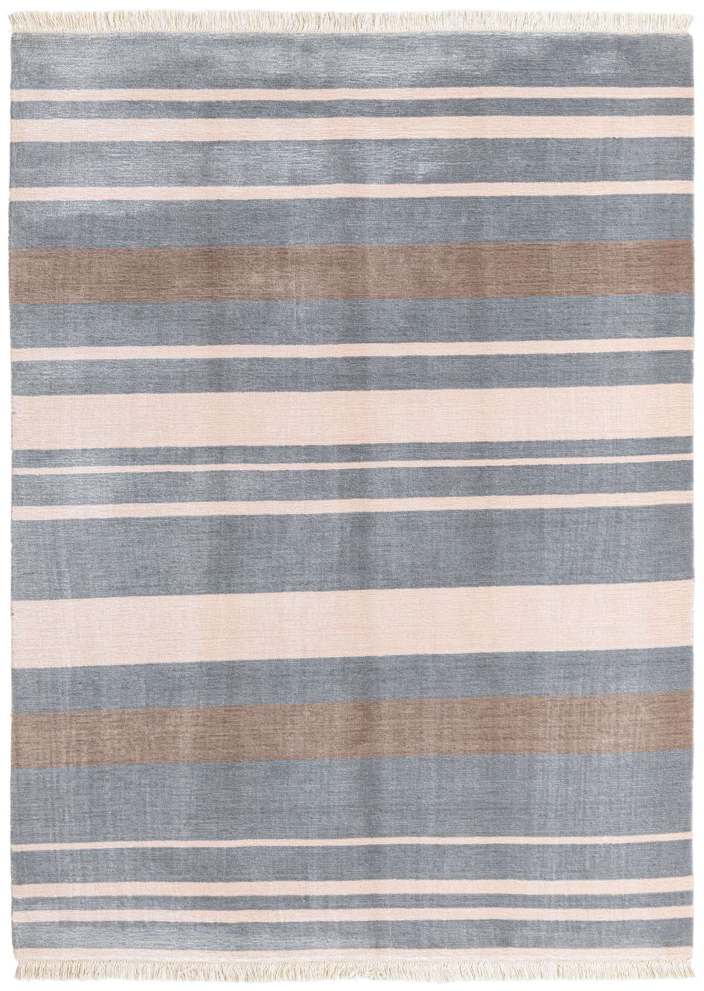 4' 9 x 6' 7 Hand Knotted Darya Wool Rug