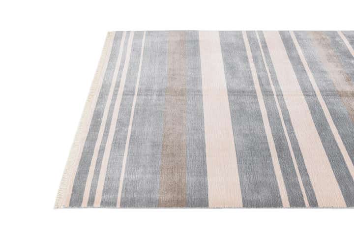 4' 9 x 6' 8 Hand Knotted Darya Wool Rug