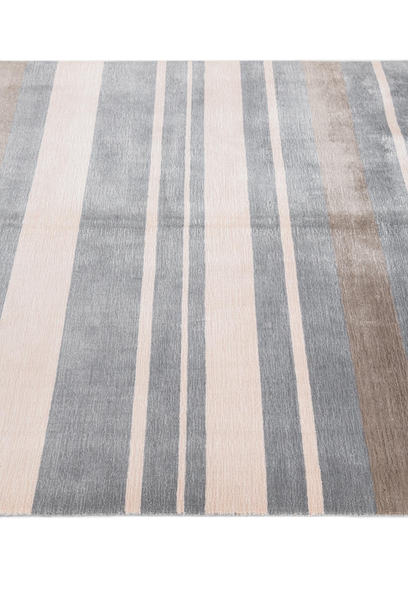 4' 9 x 6' 8 Hand Knotted Darya Wool Rug