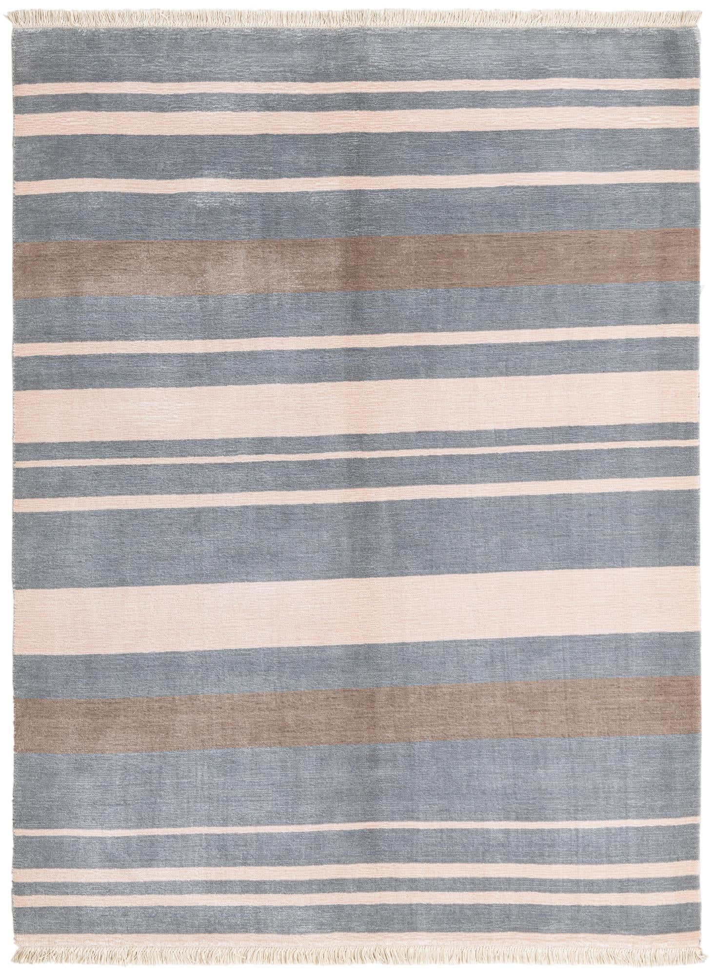 4' 9 x 6' 8 Hand Knotted Darya Wool Rug