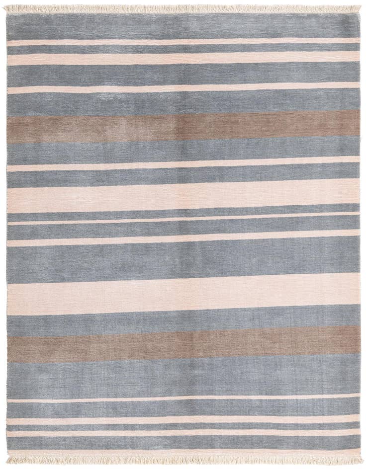 Detail image of 4' 9 x 6' 8 Hand Knotted Darya Wool Rug