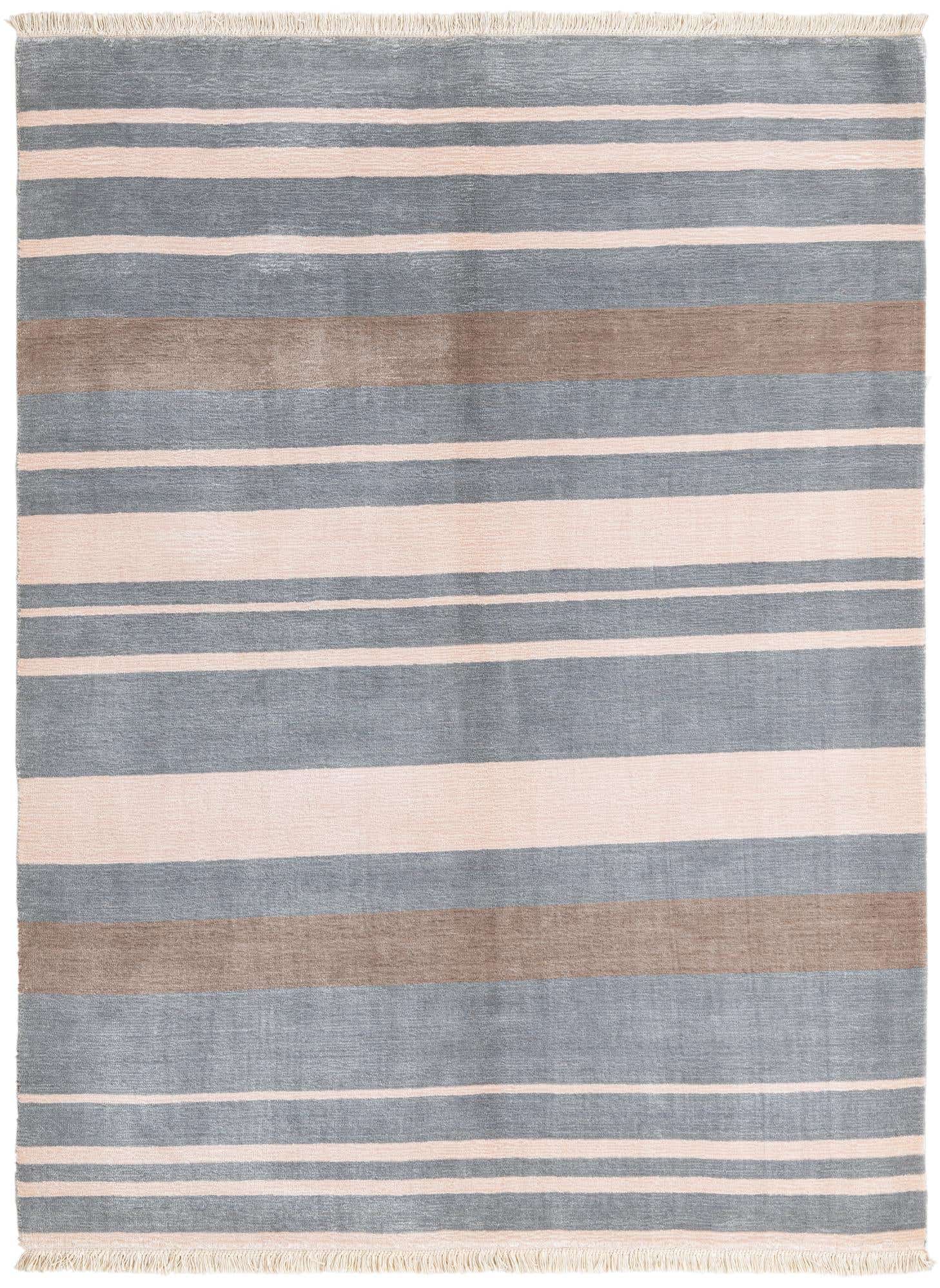 4' 9 x 6' 8 Hand Knotted Darya Wool Rug