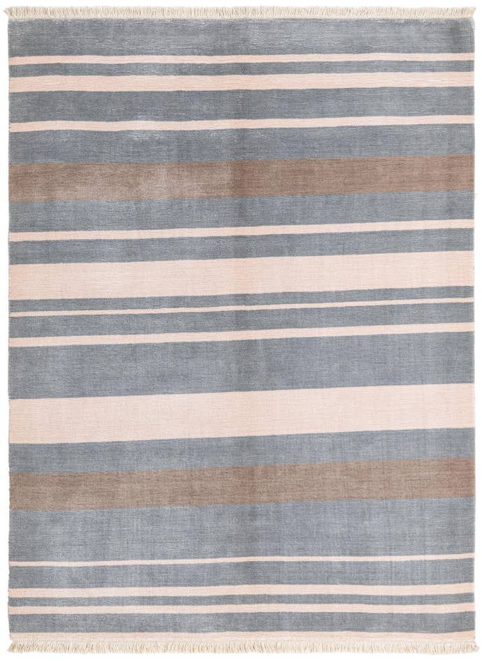 Detail image of 4' 9 x 6' 8 Hand Knotted Darya Wool Rug