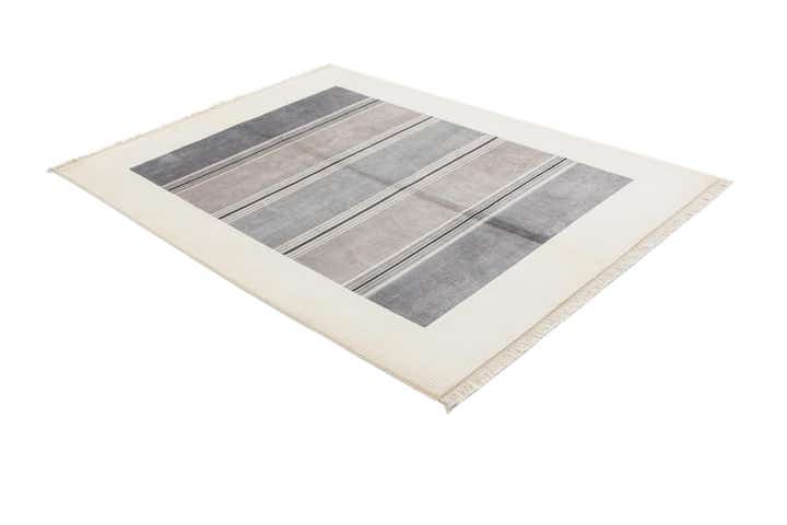 4' 11 x 6' 8 Hand Knotted Darya Wool Rug