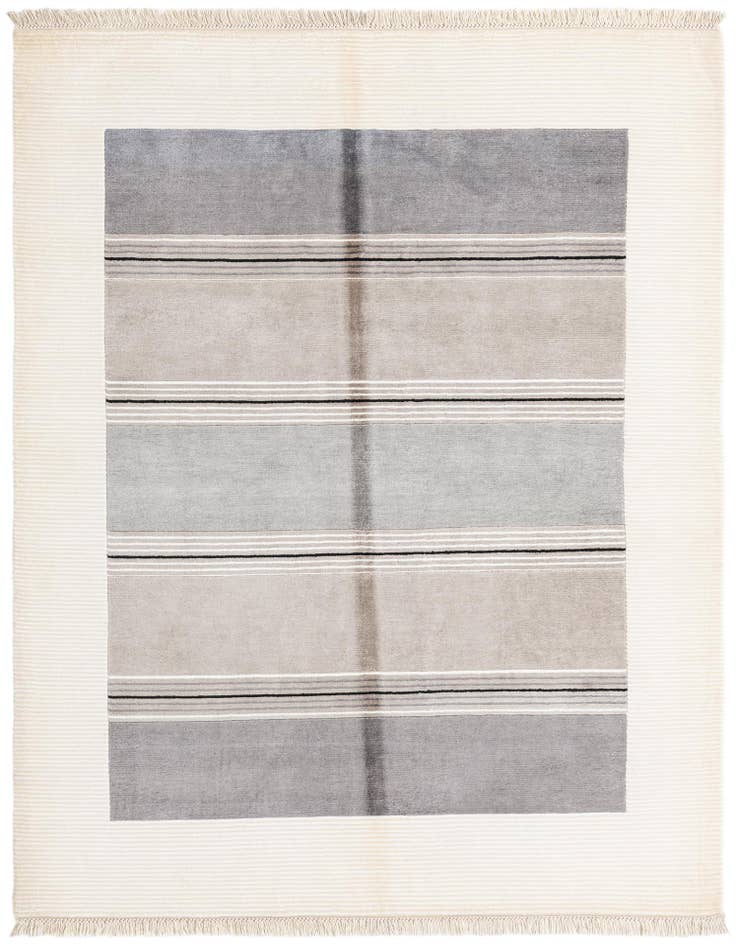 Detail image of 4' 11 x 6' 8 Hand Knotted Darya Wool Rug