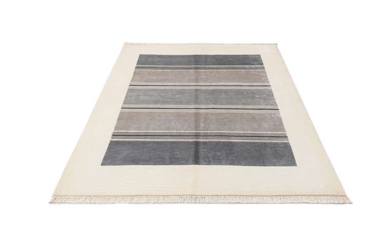 4' 11 x 6' 8 Hand Knotted Darya Wool Rug