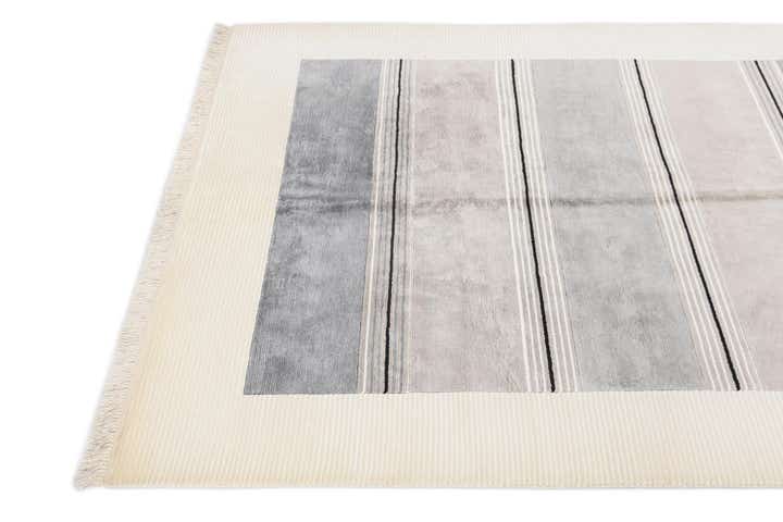 4' 11 x 6' 8 Hand Knotted Darya Wool Rug