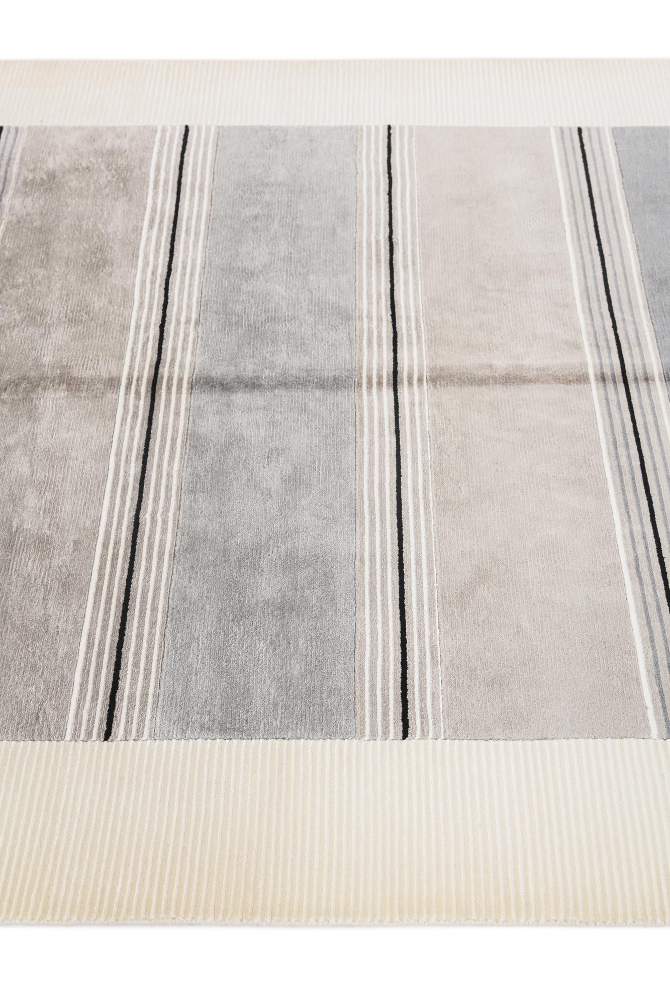4' 11 x 6' 8 Hand Knotted Darya Wool Rug