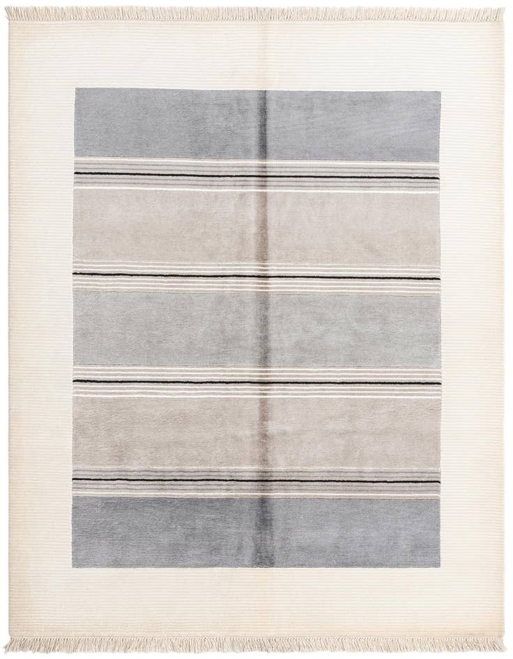 Detail image of 4' 11 x 6' 8 Hand Knotted Darya Wool Rug