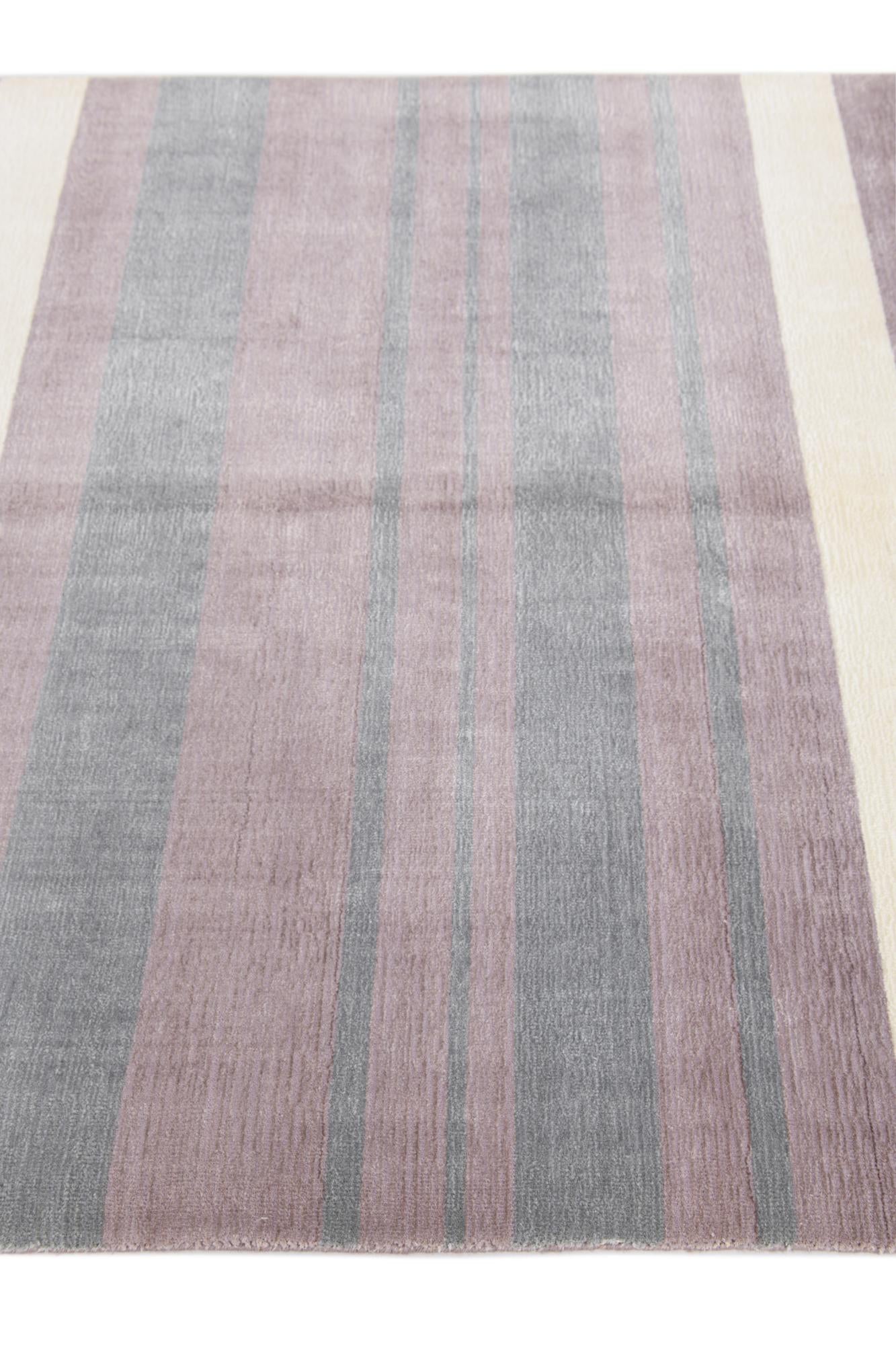 4' 11 x 6' 7 Hand Knotted Darya Wool Rug