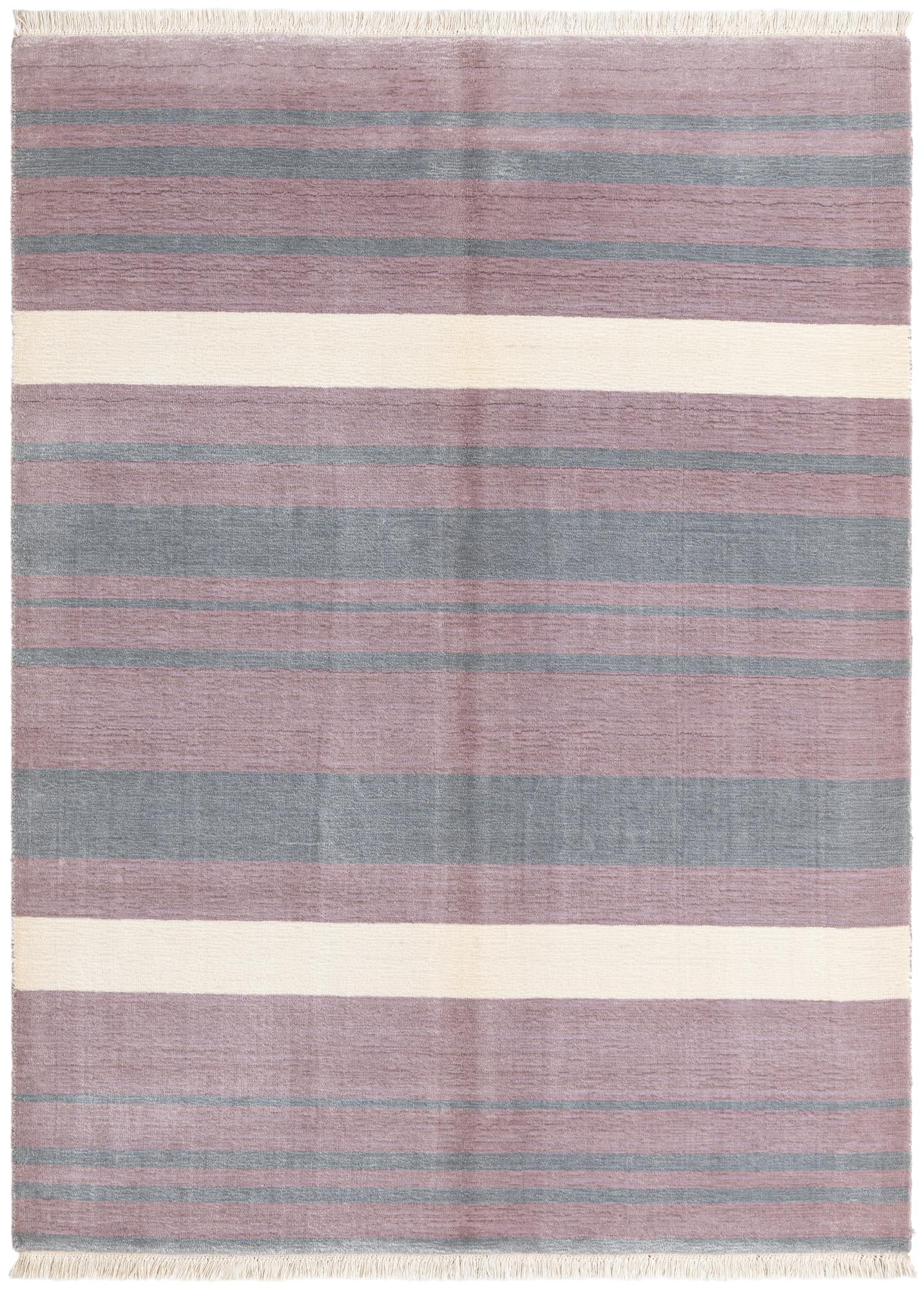 4' 11 x 6' 7 Hand Knotted Darya Wool Rug
