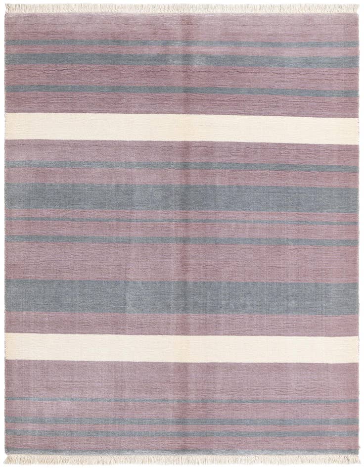 Detail image of 4' 11 x 6' 7 Hand Knotted Darya Wool Rug