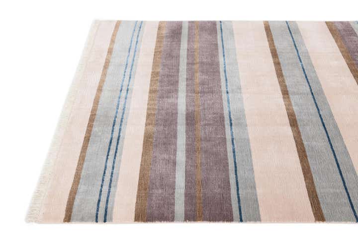 4' 11 x 6' 7 Hand Knotted Darya Wool Rug