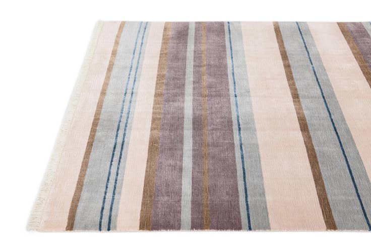 Detail image of 4' 11 x 6' 7 Hand Knotted Darya Wool Rug