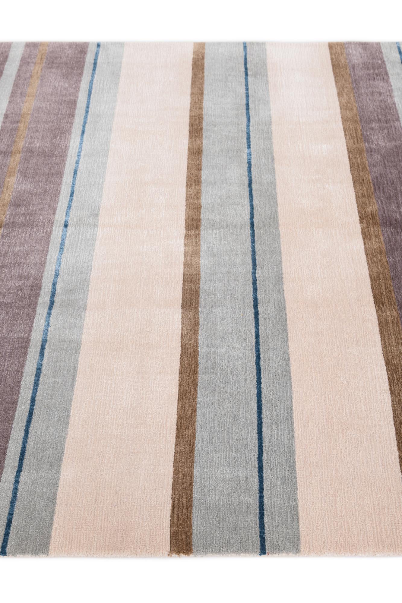 4' 11 x 6' 7 Hand Knotted Darya Wool Rug