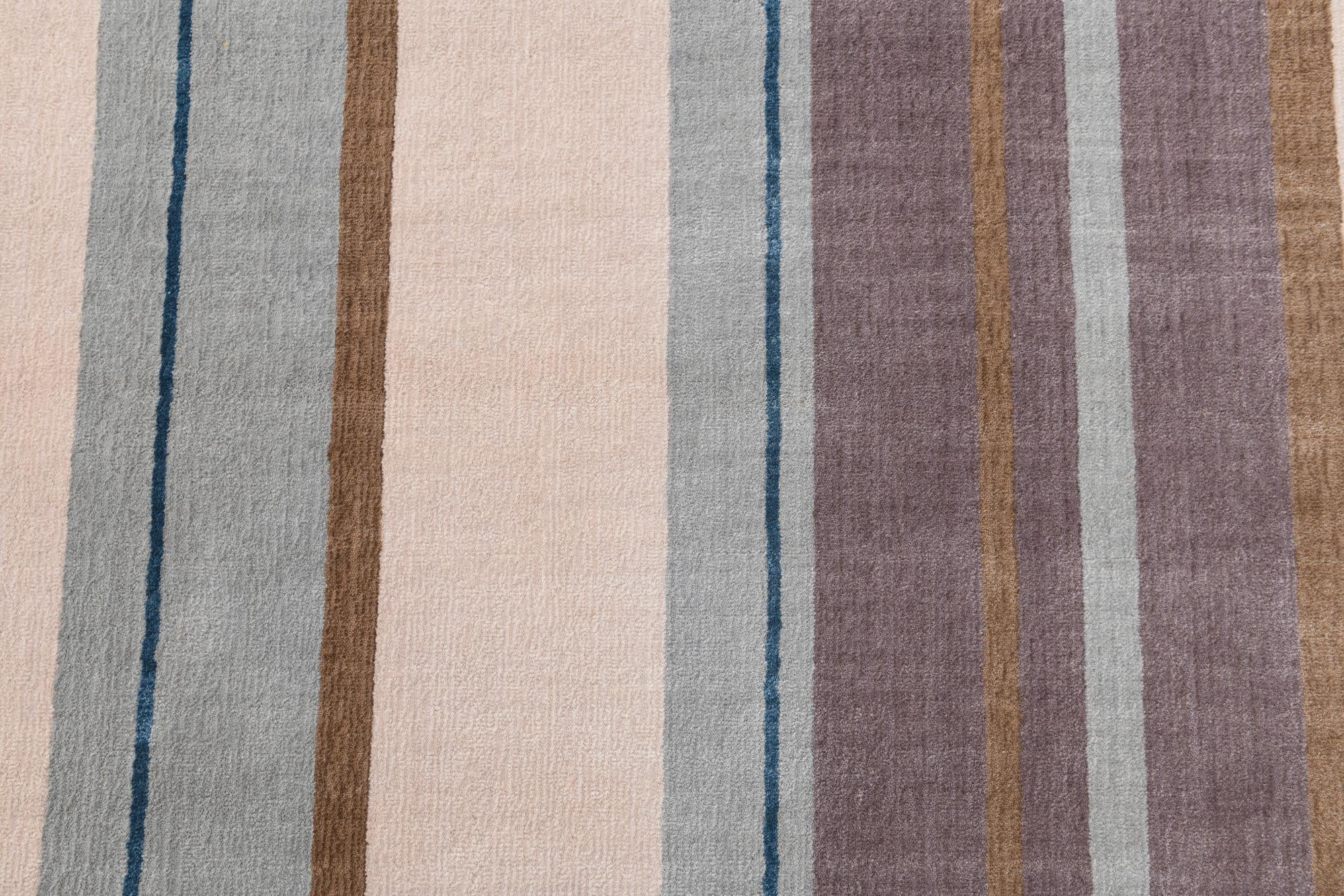 4' 11 x 6' 7 Hand Knotted Darya Wool Rug