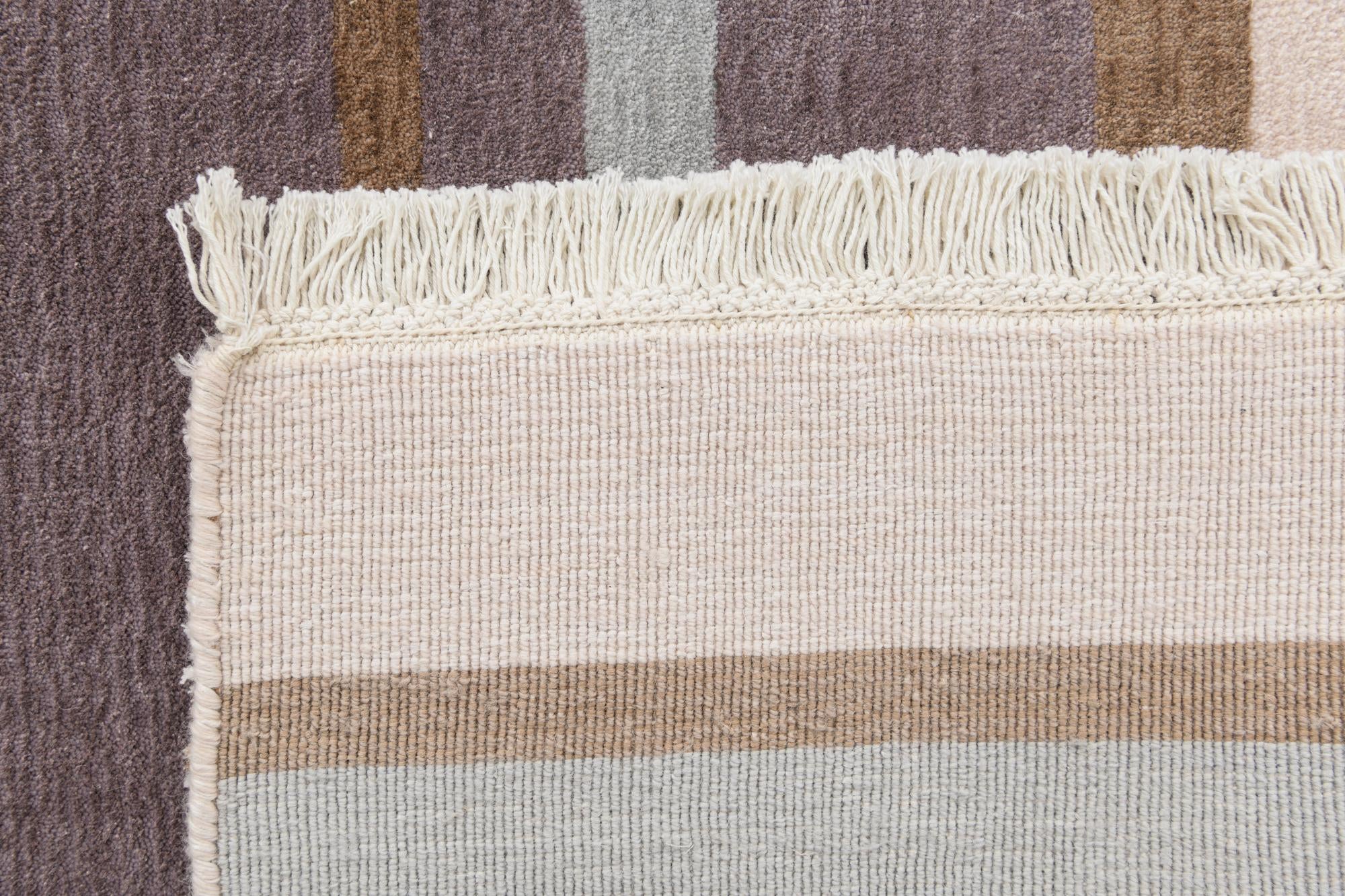 4' 11 x 6' 7 Hand Knotted Darya Wool Rug
