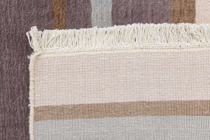 4' 11 x 6' 7 Hand Knotted Darya Wool Rug