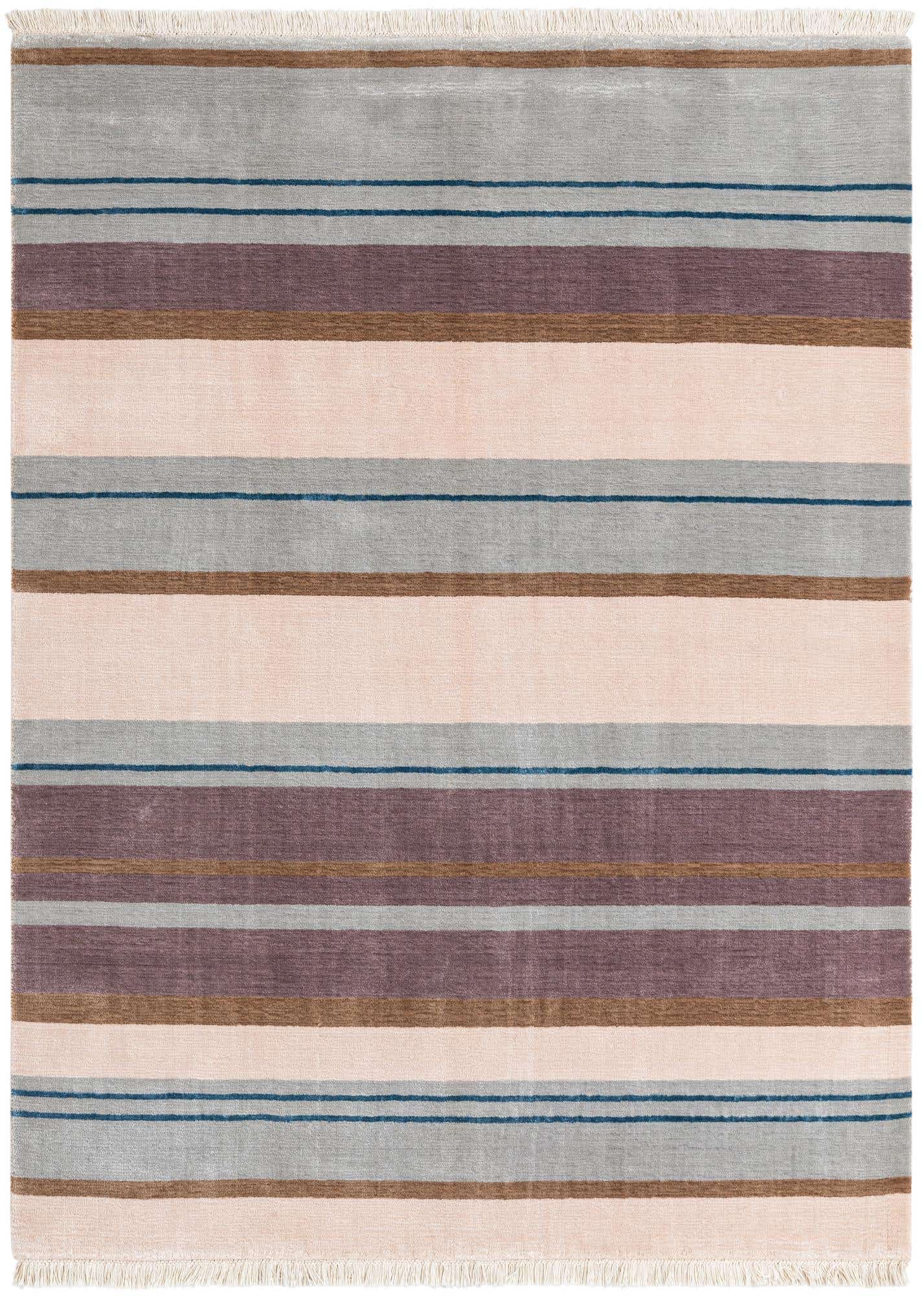 4' 11 x 6' 7 Hand Knotted Darya Wool Rug